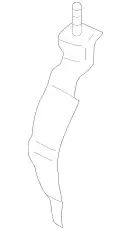 Крышка генератора (пластик) 31135R70A01 HONDA