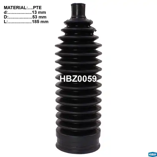 Пыльник рулевой рейки HBZ0059 KRAUF