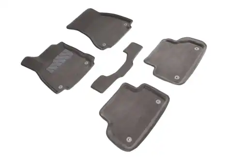 Коврики в салон SEINTEX 87400 Audi A4 2015-н.в. 5 шт., серый