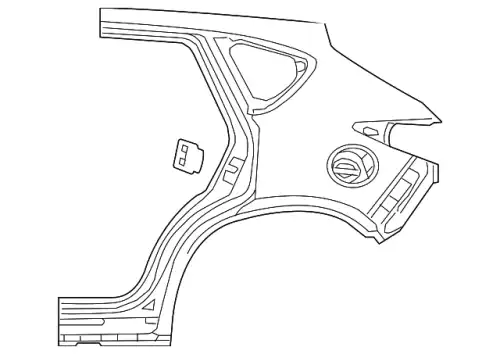 Крыло MAZDA KBYW70410D