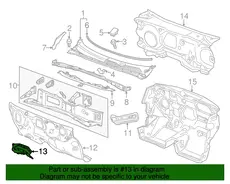 Усилитель бампера CHEVROLET 95040121