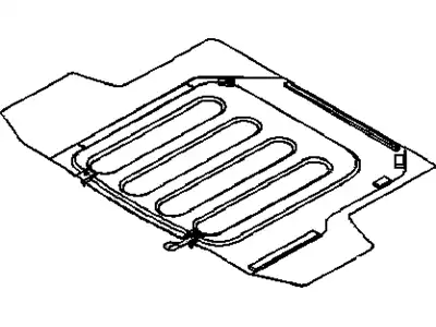 Коврик в багажник CHEVROLET 95027501
