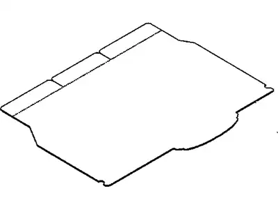 Коврик в багажник CHEVROLET 13132068