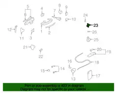  4L0831401B ПЕТЛЯ ДВЕРИ VAG