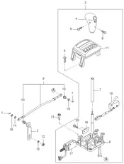 Штифт крепежный MD00143152 HYUNDAI