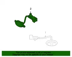 Плафон фонаря AL3Z-15442-C FORD
