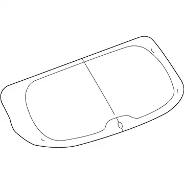 СТЕКЛО ЗАДНЕЕ 903123JA0A INFINITI