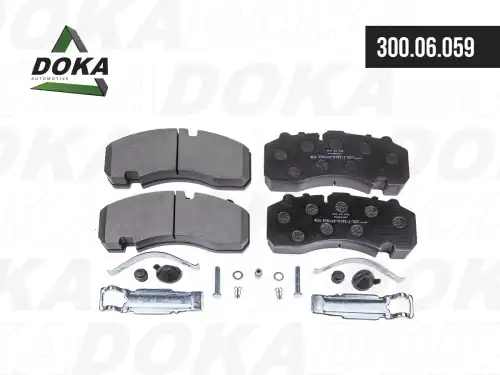Тормозные колодки дисковые DOKA 30006059