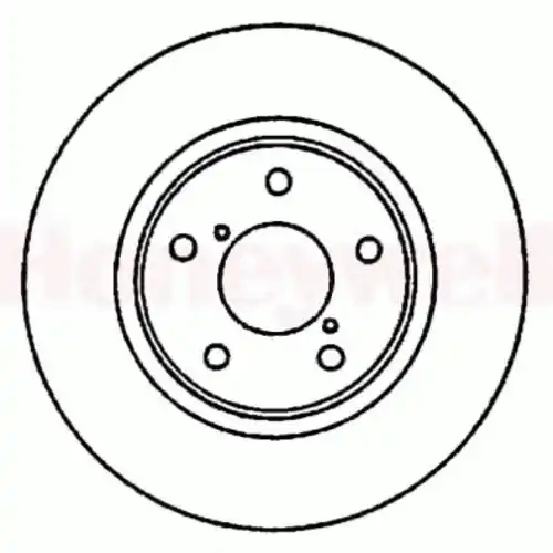Тормозной диск BENDIX 561659B