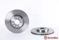 Тормозной диск BREMBO 09.9772.10 вентилируемый , передняя ось