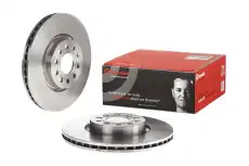 Тормозной диск BREMBO 09.9772.10 вентилируемый , передняя ось
