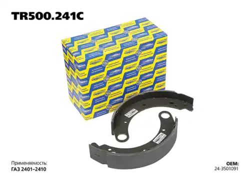 Тормозные колодки барабанные TRANSMASTER TR500.241C