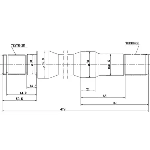Z88151R ПОЛУОСЬ_ZIKMAR