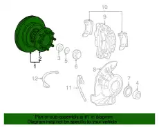 Тормозной диск FORD F81Z-1102-BA ,