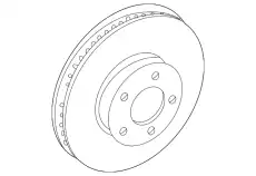 Тормозной диск FORD XR3Z-1125-BC ,