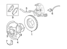 Тормозной диск FORD F4ZZ-2C026-B ,