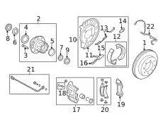 Тормозной диск FORD 8C2Z-2C026-A ,