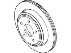 Тормозной диск FORD AL5Z2C026A ,