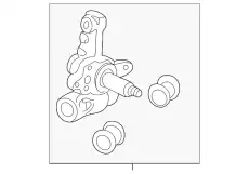 Кулак поворотный HONDA 52215S5D604