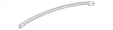 GHK150991H МОЛДИНГ ДЕКОРАТИВНЫЙ MAZDA