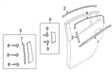 GHK150991H МОЛДИНГ ДЕКОРАТИВНЫЙ MAZDA