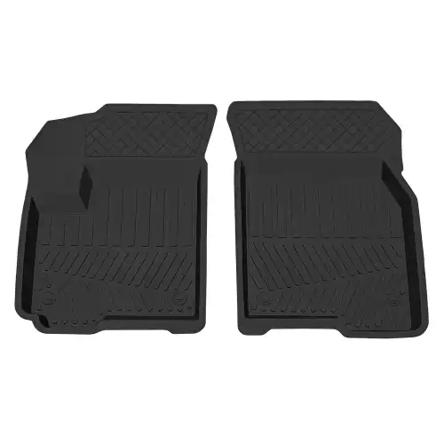 Коврики в салон REZKON 1512005100 Chevrolet Aveo 2007-2012 2 шт., черный