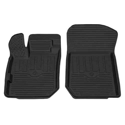 Коврики в салон REZKON 1529025300 Renault Sandero 2014-2018 2 шт., черный