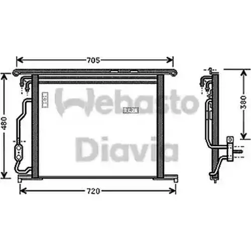 компрессор кондиционера 82D0225529A WEBASTO