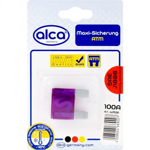 ПРЕДОХРАНИТЕЛЬ МАКСИ 100 А ALCA 669000