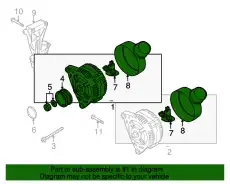 Генератор VAG 079903015GX