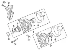 Генератор VAG 079903015GX