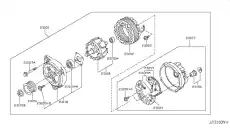 Регулятор генератора 23215JK01A NISSAN