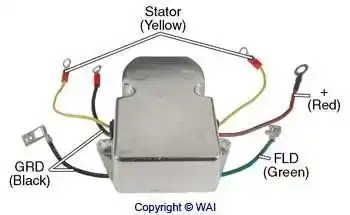 M5247A Регулятор генератора TRANSPO