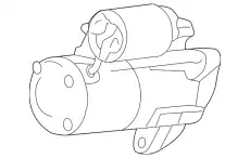 Стартер VAG 7B0911023A