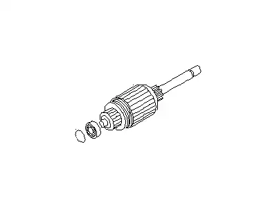 Ротор стартера 233101P115 NISSAN