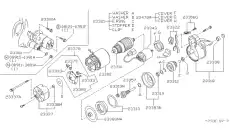 Редуктор стартера 233832J201 NISSAN