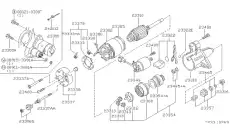 Зубчатка бендикса 2331397E00 NISSAN