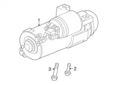 Стартер GM 12598757