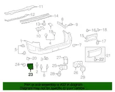 Катафот (световозвращатель) TOYOTA / LEXUS 8148060010
