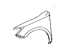Крыло TOYOTA / LEXUS 5381206210