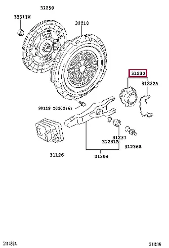 TOYOTA / LEXUS 3123071011