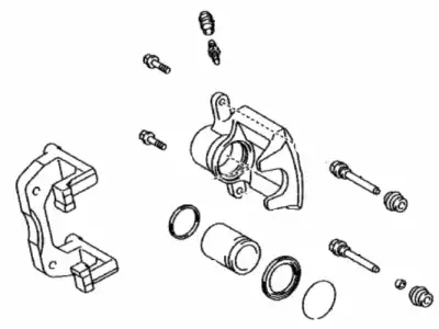 Суппорт тормозной TOYOTA / LEXUS 4785033210