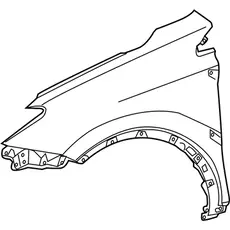 Крыло TOYOTA / LEXUS 538020R050