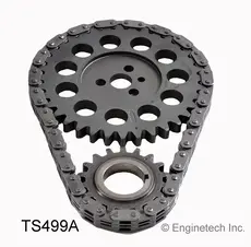 TS499A Цепь ГРМ и звездочки комплект ENGINETECH