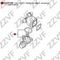 Термостат системы охлаждения ZZVF ZV97BM