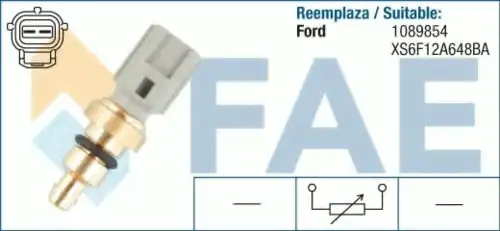 Датчик температуры автомобильный FAE 33736