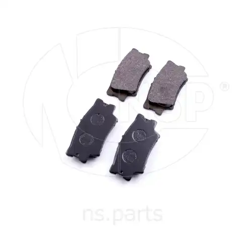 Тормозные колодки дисковые NSP NSP040446633200