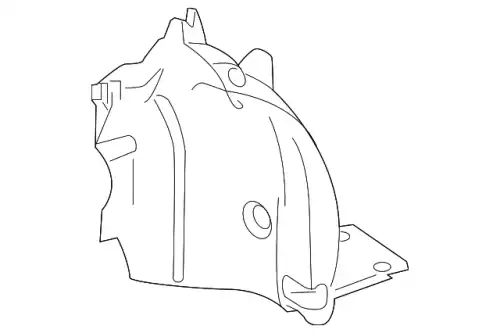 Подкрылок MB 238 691 18 00