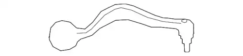 Рычаг подвески MB 205 330 64 06