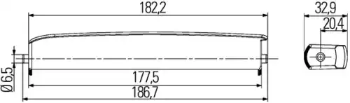 Ходовые огни HELLA 2PT980850851